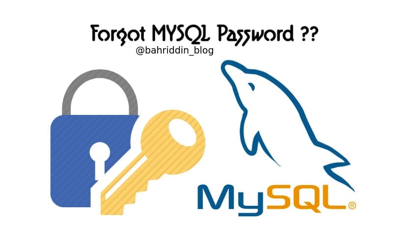 #MySQL Database change password